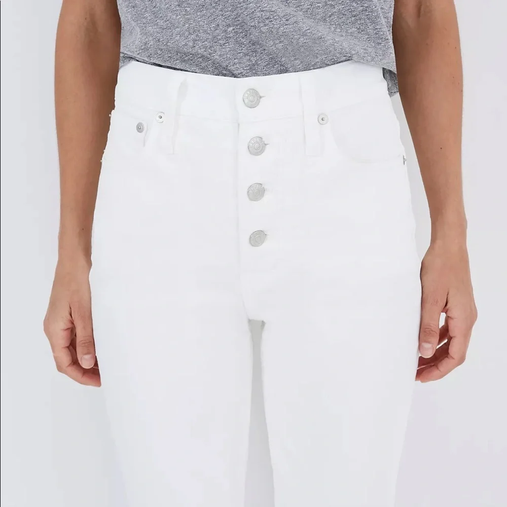 HP🎉 Madewell / The Perfect Vintage Crop Jean Button-Front Edition - Picture 3 of 8